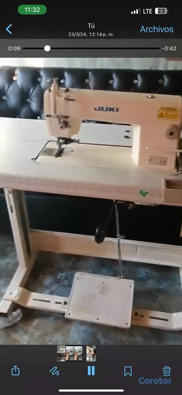 equipos profesionales - Máquina de coser industrial juki 4