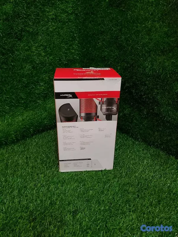 consolas y videojuegos - HyperX QuadCast - Micrófono de condensador USB  7
