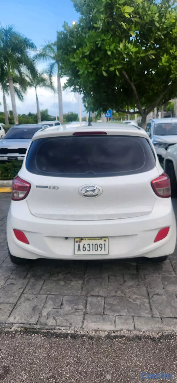 carros - Hyundai Grand i10 2015 Blanco 2