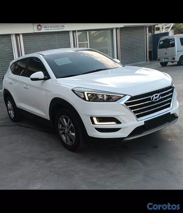 jeepetas y camionetas - HYUNDAI TUCSON 2020 BLANCO DIESEL 7