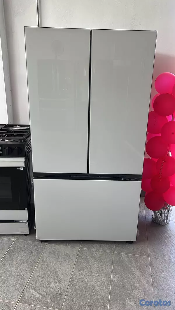 electrodomesticos - NEVERA BESPOKE BLANCA SAMSUNG,  2