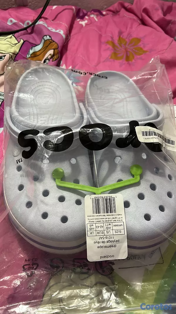 zapatos unisex - Crocs Originales- Moradas  6