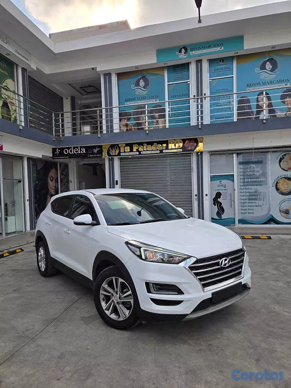 jeepetas y camionetas - HYUNDAI TUCSON 2020 BLANCO DIESEL 5