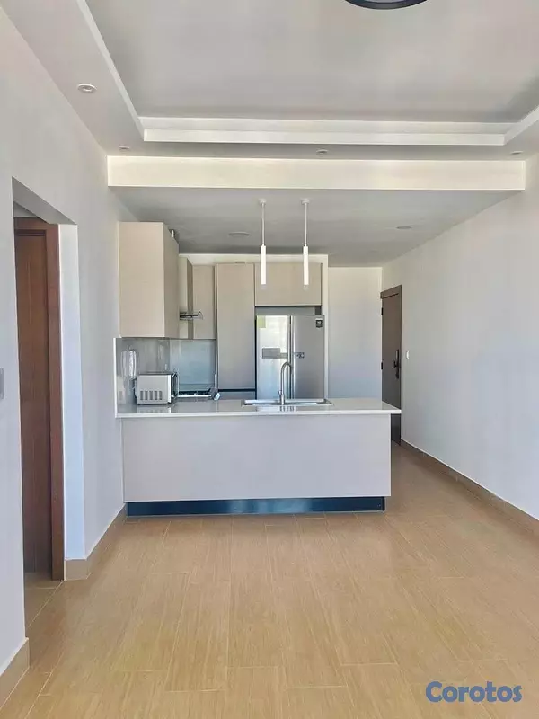 apartamentos - vendo ensanche naco piso 12 una habitación sos balos parqueo vista impresiante  3