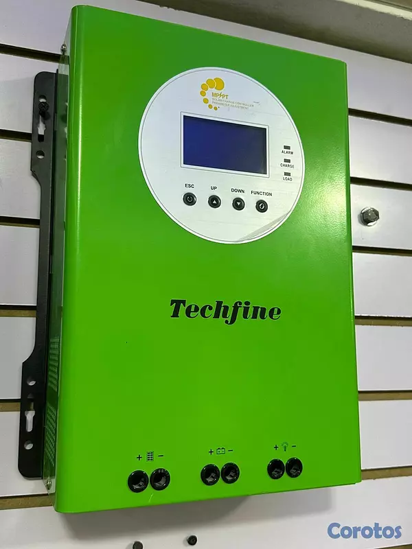 plantas e inversores - REGULADOR MPPT 80A TECHFINE - JACOBO SOLAR