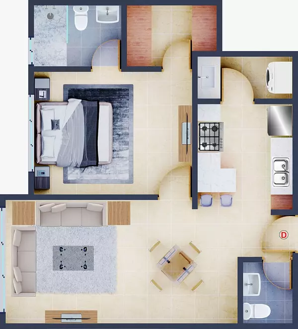 apartamentos - proyecto de apartamento de 1, 2,3 hab en Naco  7