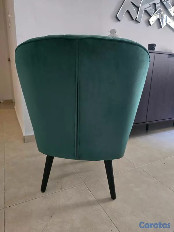 muebles y colchones - Butacas verdes  3