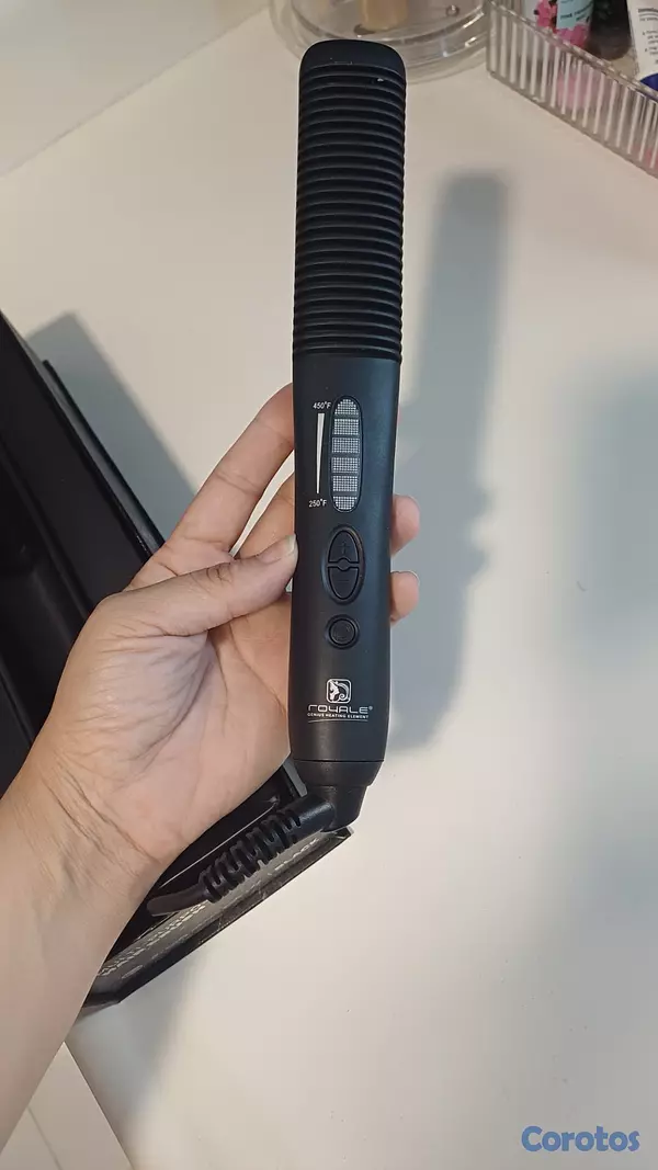 salud y belleza - Cepillo alisador térmico profesional con tecnologí 2