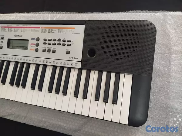 instrumentos musicales - PIANO YAMAHA YPT 260 5 OCTAVAS !!EXCELENTE ESTADO! 4