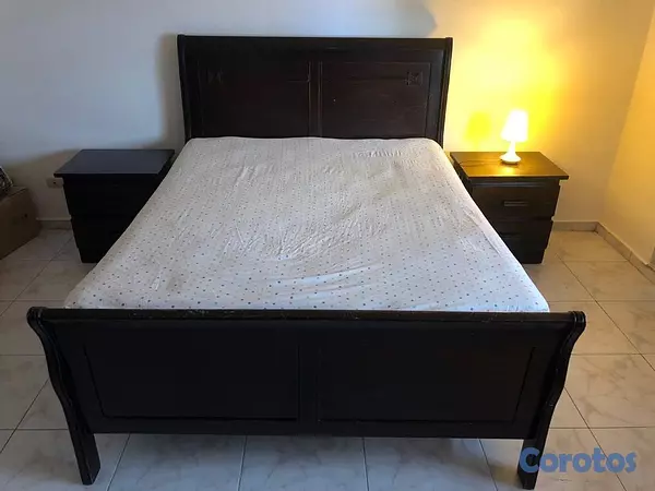 muebles y colchones - Juego de Habitación Trineo confortable. Nuevo 8