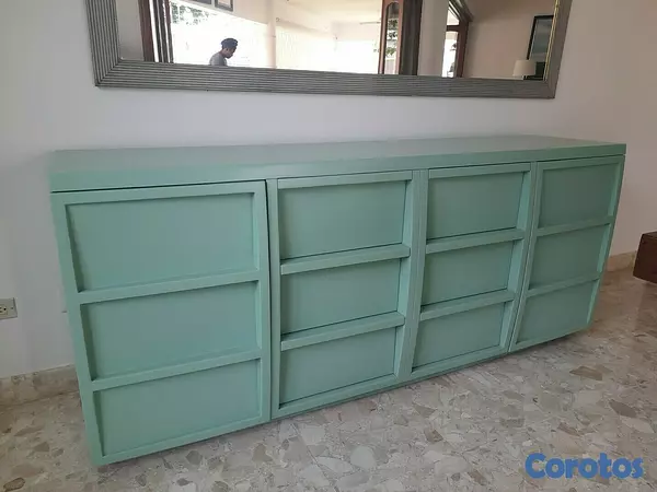 muebles y colchones - Estante Buffetera 79x18x33 pulgadas 5