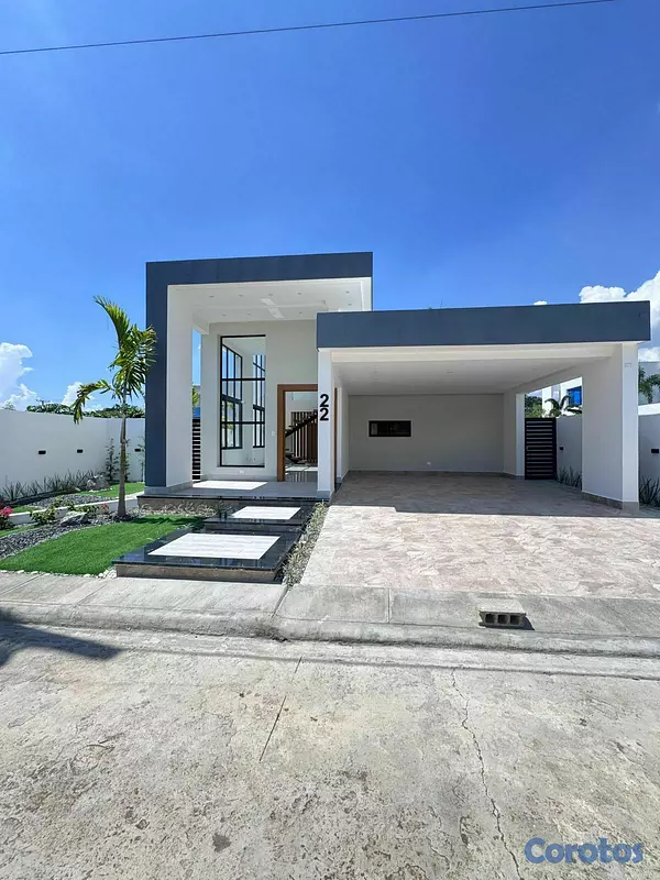 casas - HERMOSA CASA EN VENTA - GURABO, SANTIAGO. 1
