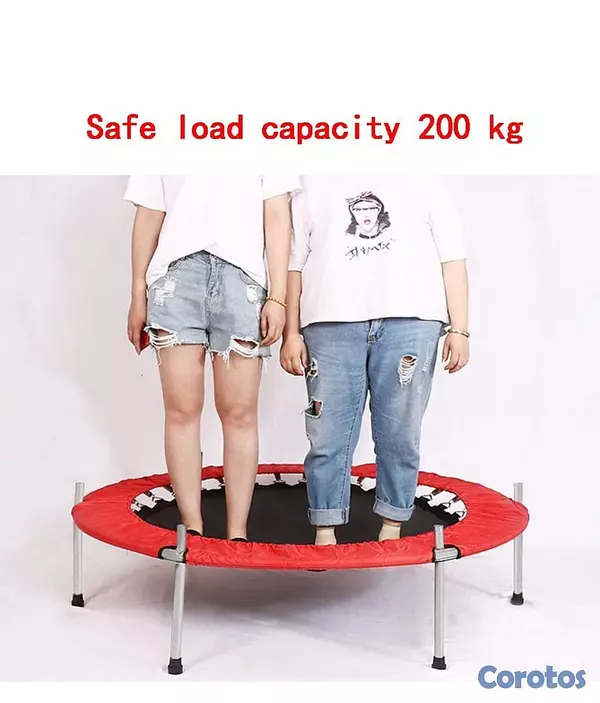 muebles - Trampolín para niños medidas 55x48” soporta hasta 200 libras Nuevo  3