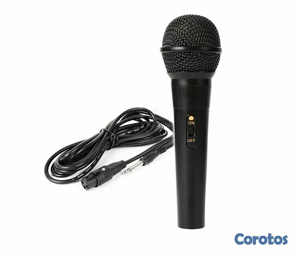 computadoras y laptops - MICROFONO MYO ALAMBRICO METALICO CON CABLE DE 1.5M (MYO-MIC-CA)