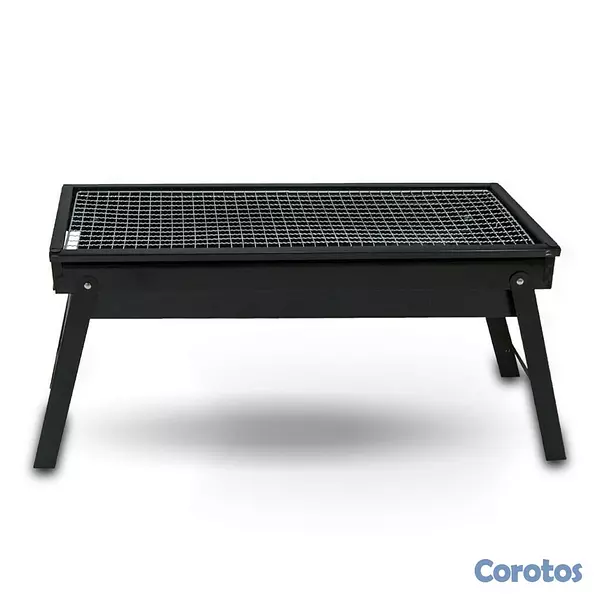 cocina - BBQ portatil, barbecue - parrilla de carbón portátil 4