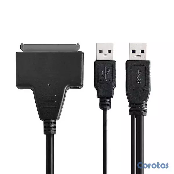 accesorios para electronica - Cable Sata a USB para disco duro externo 3