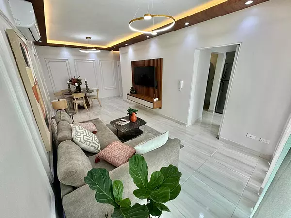 apartamentos - Vendo apartamento amueblado en Evaristo Morales  2