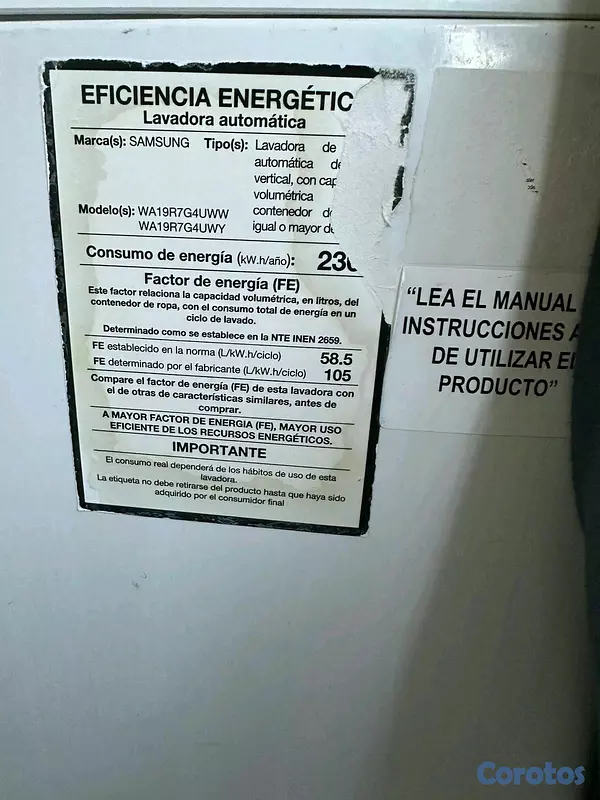 electrodomesticos - De oportunidad lavadora samsung  5