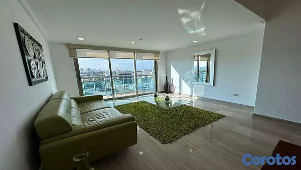 apartamentos - APARTAMENTO AMUEBLADO, CON PSICINA Y GYM DE 2 HABITACIONES EN MALECON CENTER 3