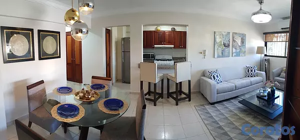 apartamentos - FOR RENT 2B 2BTH FULLY FURNISHED  2