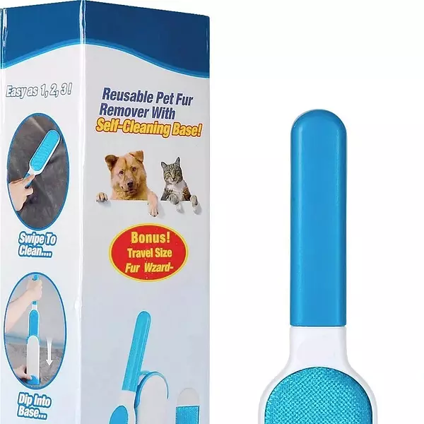 animales y mascotas - Cepillo para eliminar el pelo de mascotas, REMOVEDOR PELOS de perros gatos 6