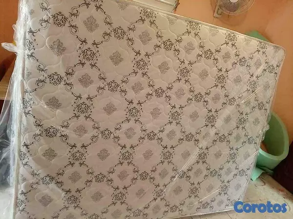muebles y colchones - Colchon & base Queen, ergonómico 7