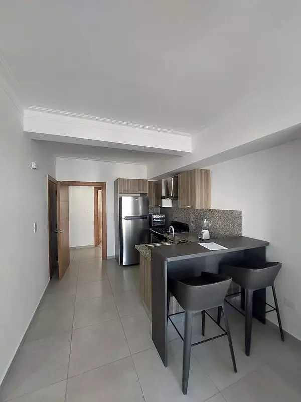apartamentos - Apartamento amueblado Av. Mexico 4