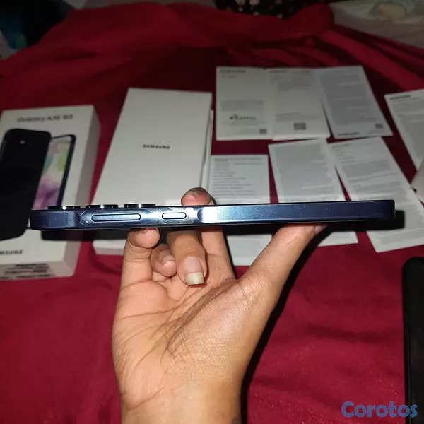 celulares y tabletas - Samsung Galaxy A35 5G (256GB / Navy) - ¡Impecable! 4