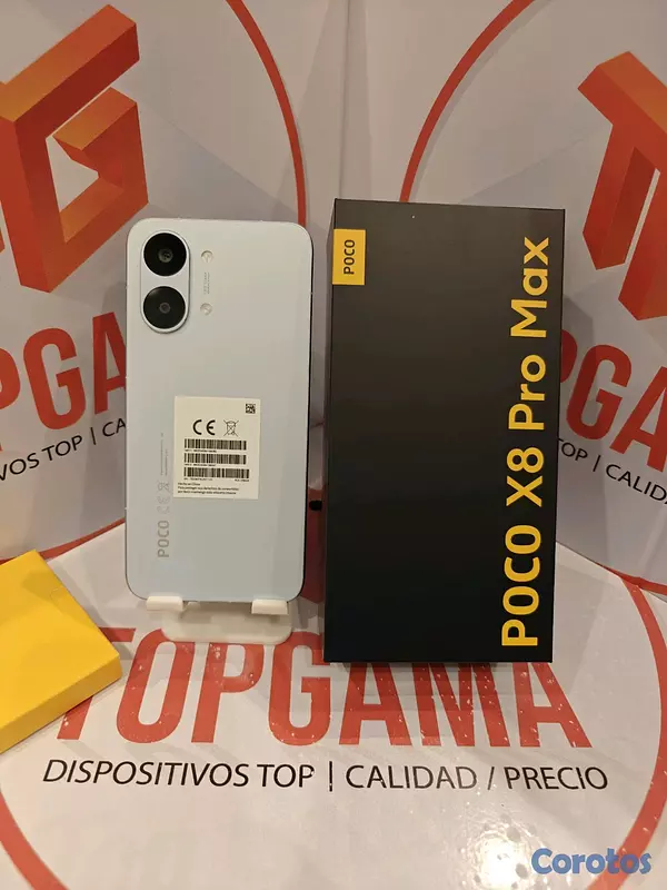 celulares y tabletas - POCO X8 PRO MAX 5G, 12GB RAM 256GB ROM 3