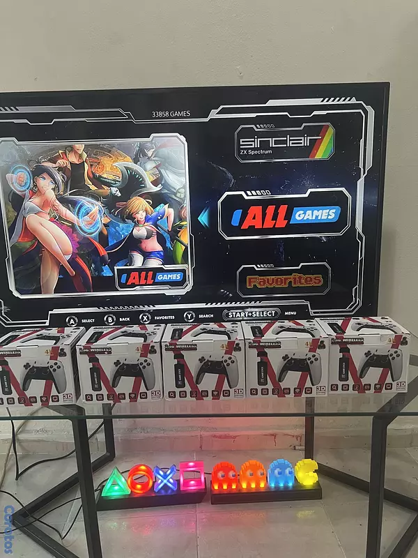 consolas y videojuegos - Gamestick x2 4k con controles similar a ps5 oferta 2