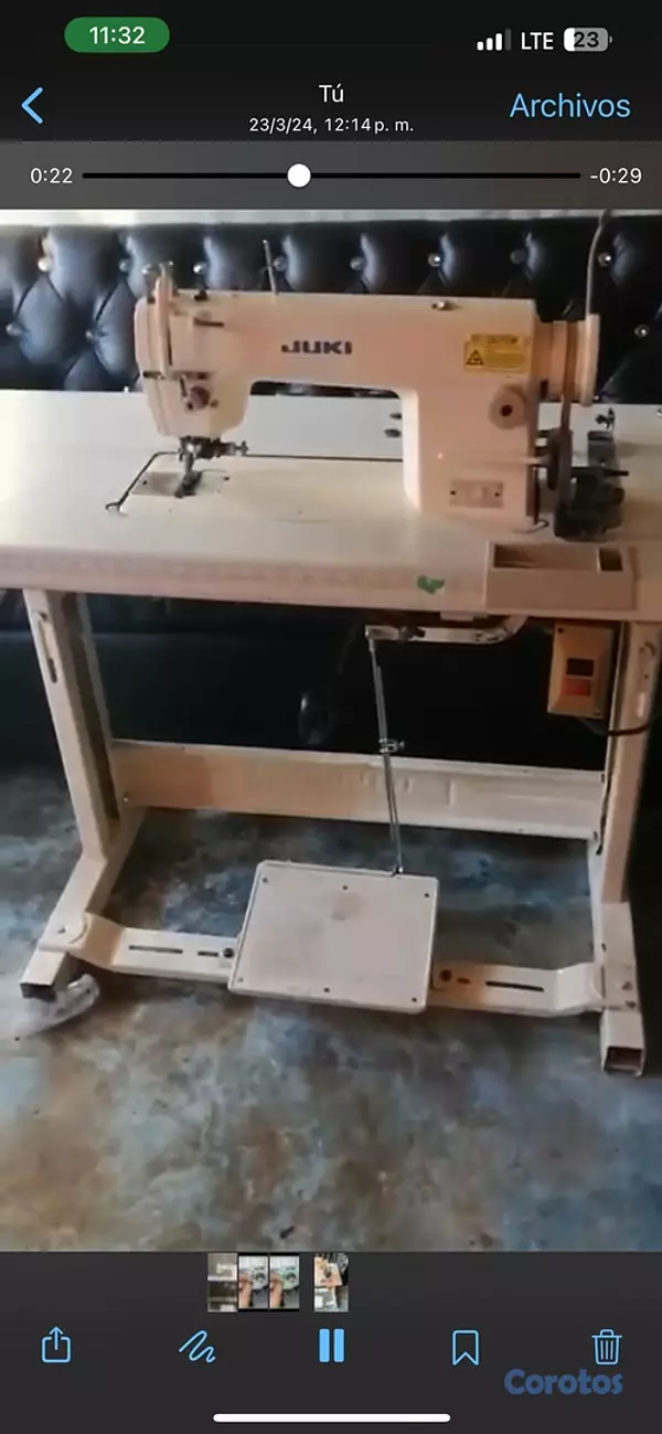 equipos profesionales - Máquina de coser industrial juki 5