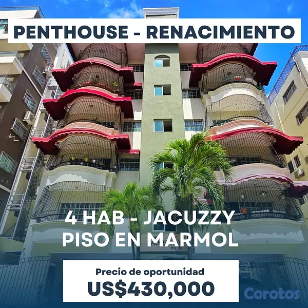 apartamentos - Penthouse en Venta – Urb. Real  USD$430,000  Exclu 17