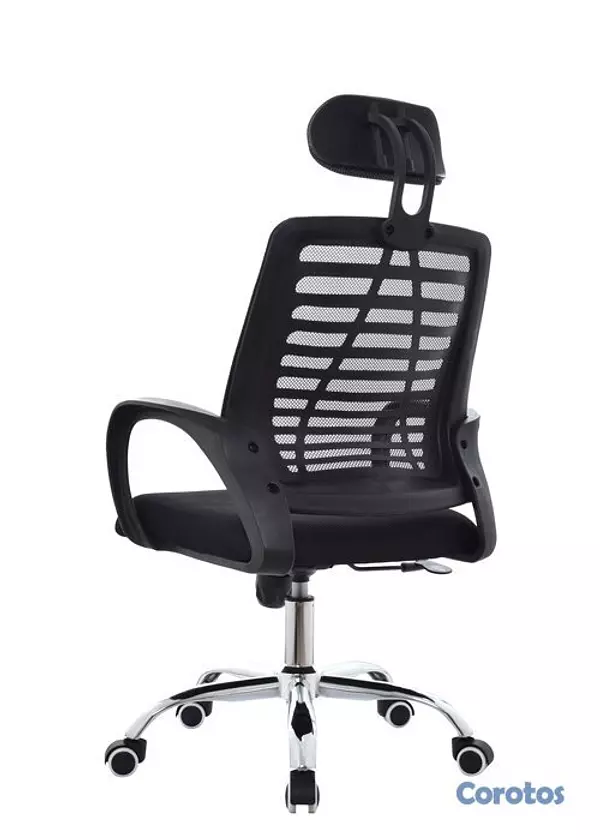 muebles y colchones - Silla Ejecutiva con Reposacabeza y Ajuste Completo 2