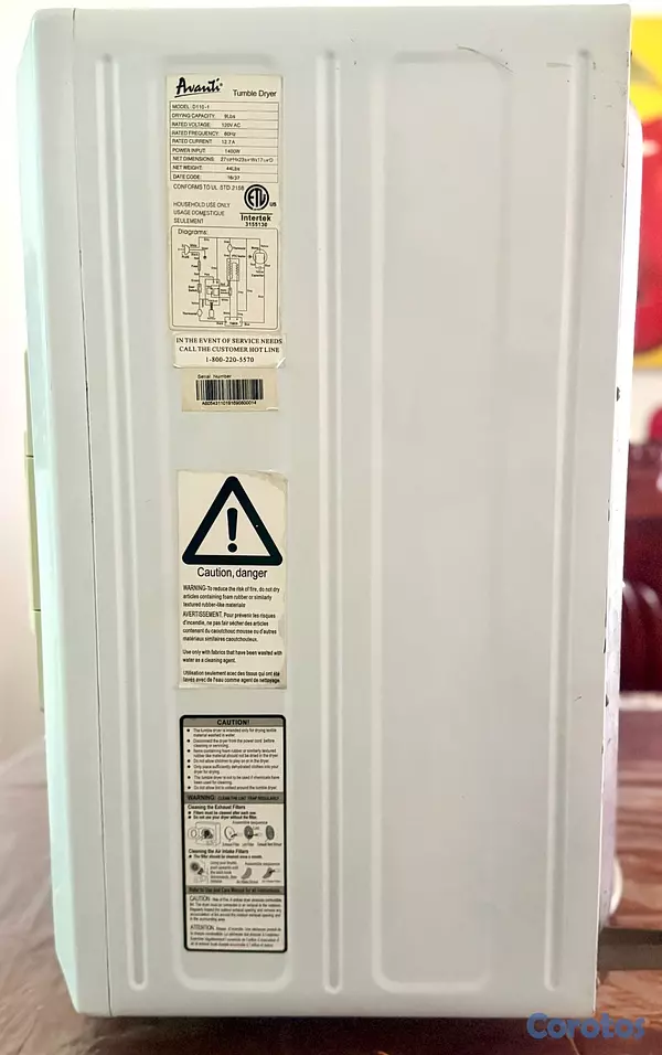 electrodomesticos - Secadora Eléctrica bajo consumo 2