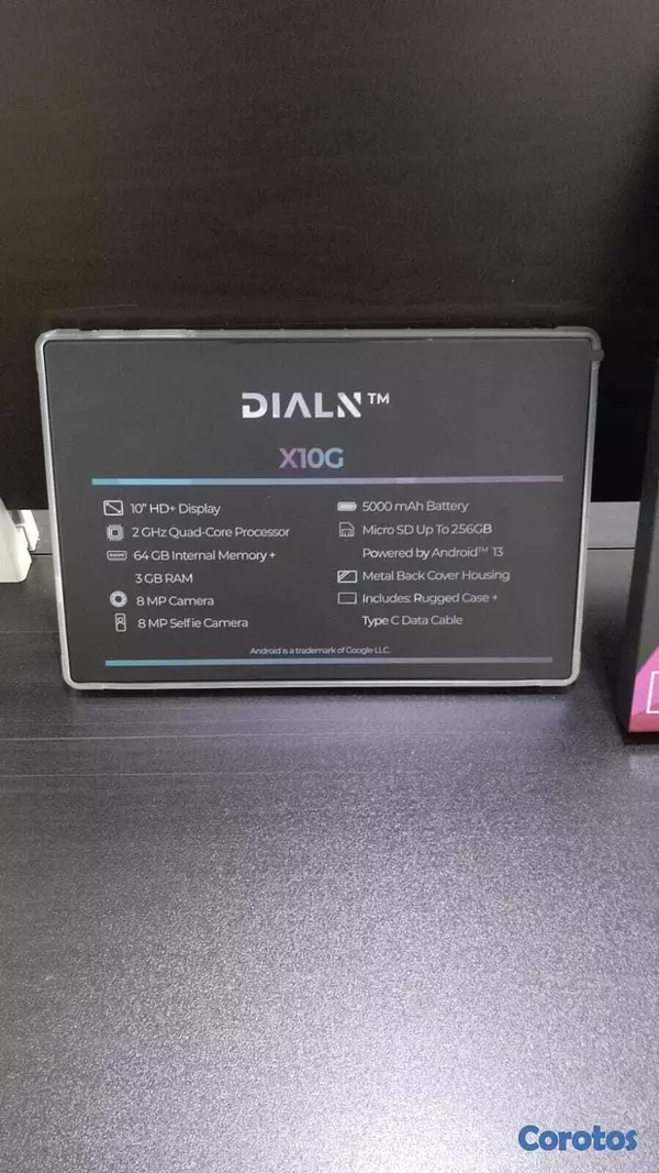 celulares y tabletas - TABLET DIALN TM-X10G 10" 3