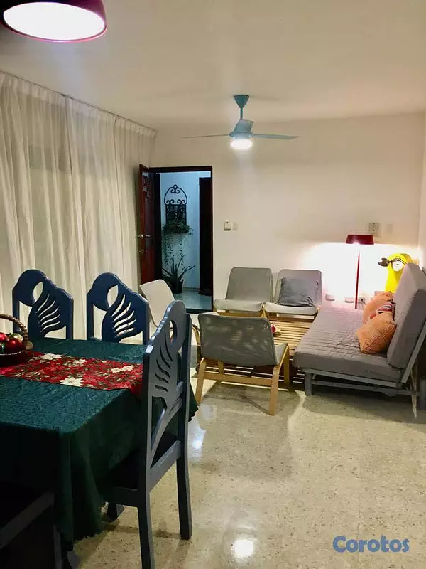apartamentos - Alquilo Apto. Amueblado Completo de 2Hab en Gazcue 3