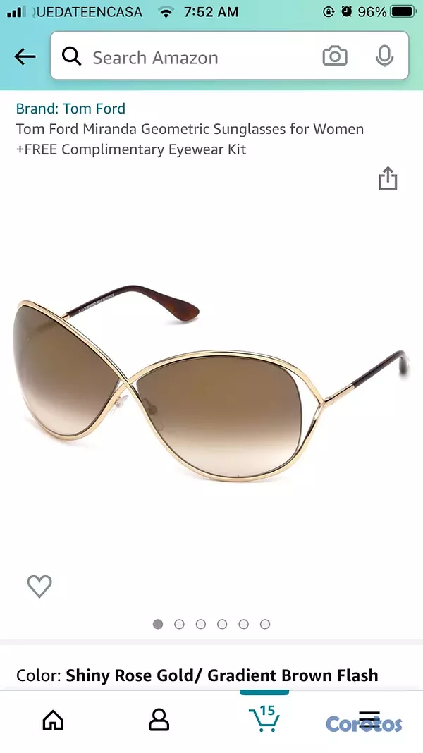 joyas, relojes y accesorios - Lentes sol Tom Ford  4