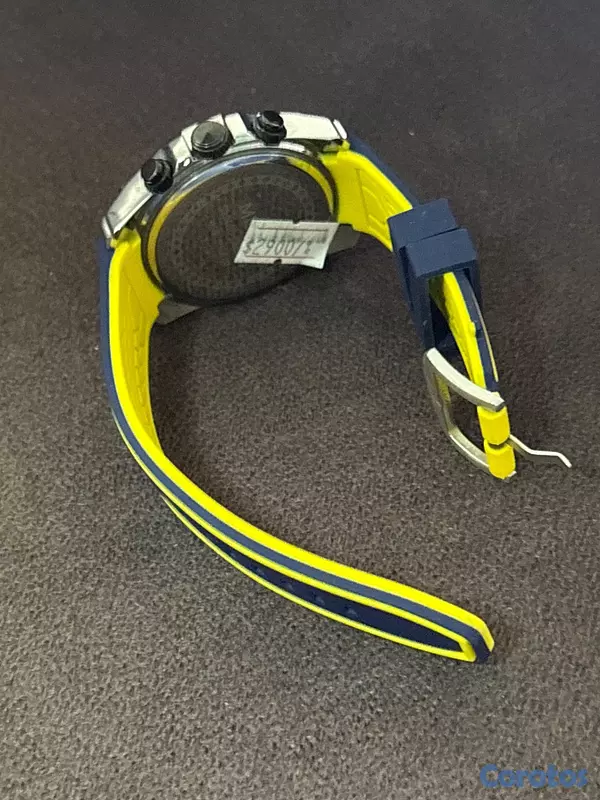 joyas, relojes y accesorios - Reloj amarillo azul 2
