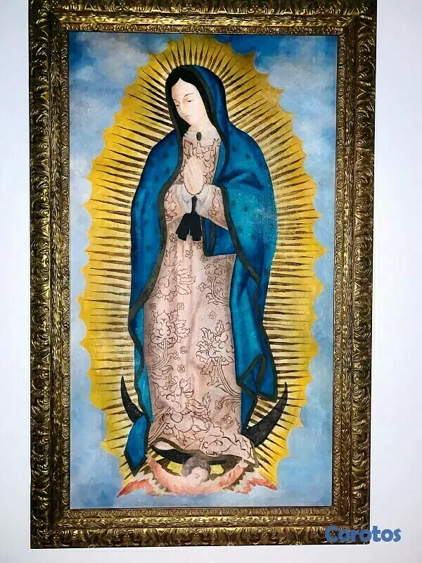 arte y antigüedades - Cuadro Virgen de Guadalupe 1