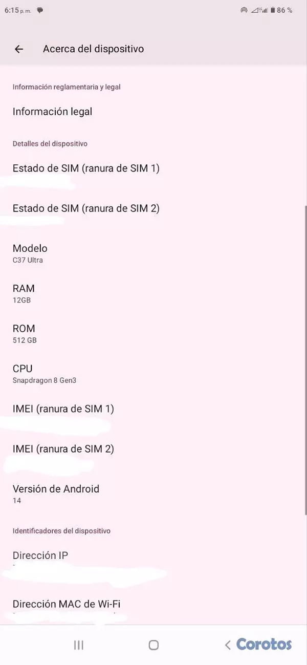 celulares y tabletas - C37 Ultra Negociable  2
