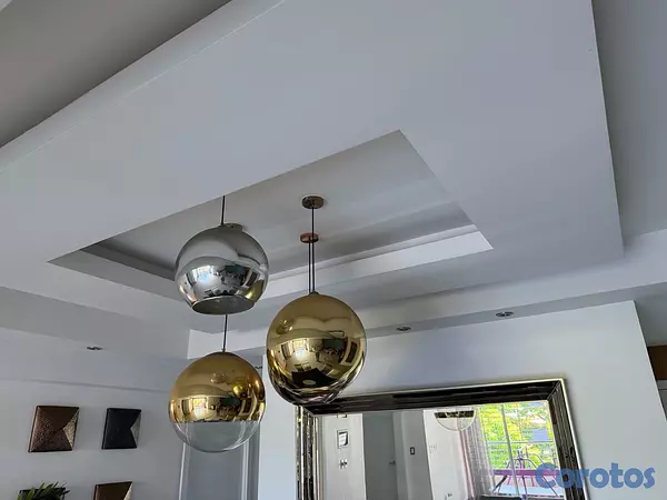 decoración y accesorios - comedor, sillas, lamparas, credenza y espejo 5