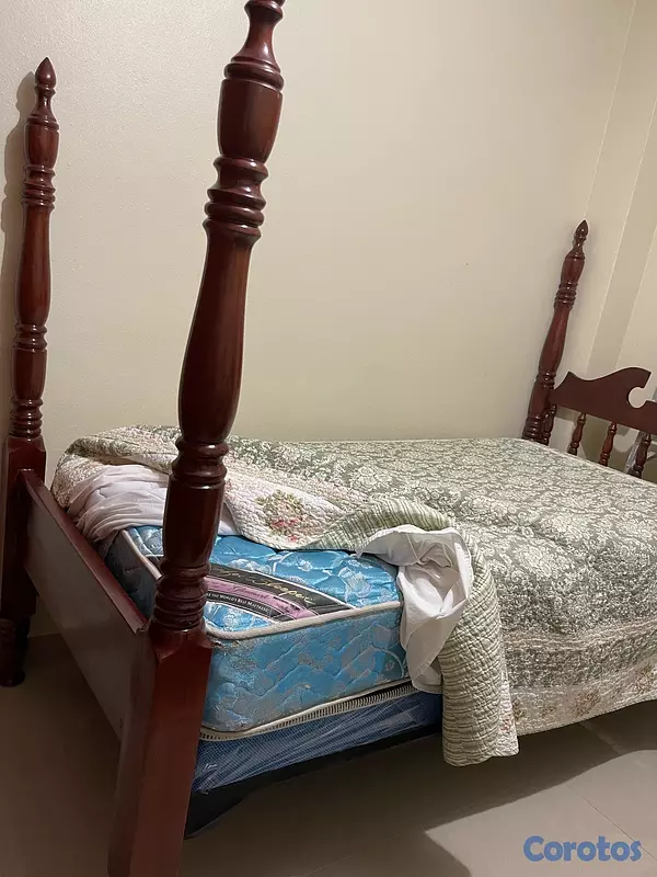 muebles y colchones - Dos cama twin con todos y colchon 13 mil por cada uno  7