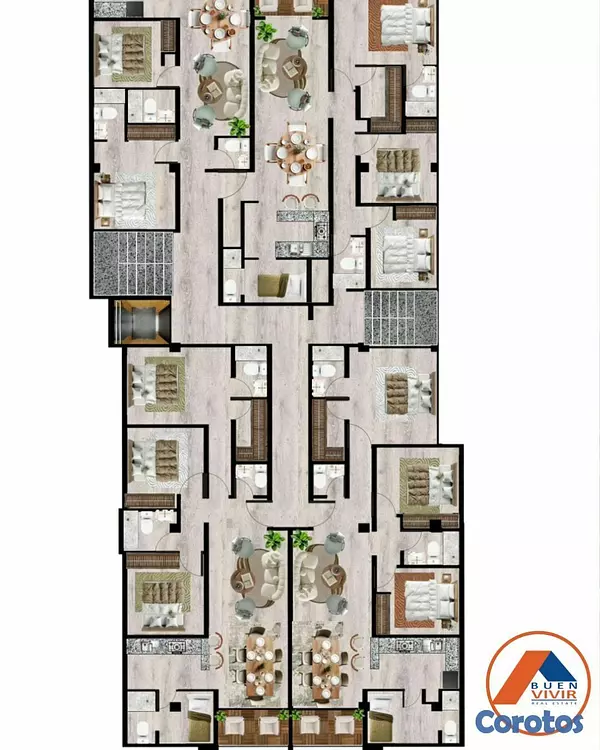 apartamentos - apartamentos de 2 y 3 habitaciones en el sector más exclusivo prado oriental  8
