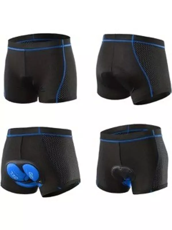 Artículos Deportivos - Pantalones Cortos De Ciclismo Acolchados En 3D Para Hombre Culotte 3