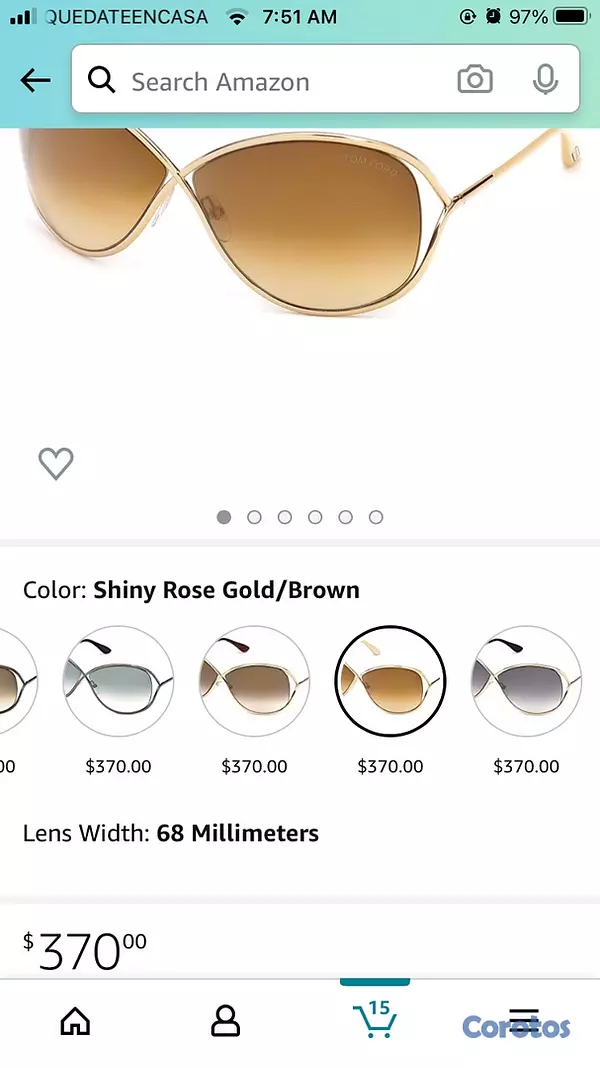 joyas, relojes y accesorios - Lentes sol Tom Ford  5