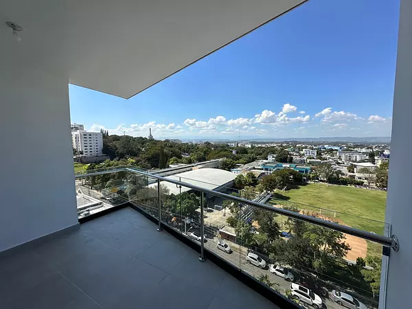 apartamentos - Apartamento en alquiler piso alto, La Salle, Santiago 1