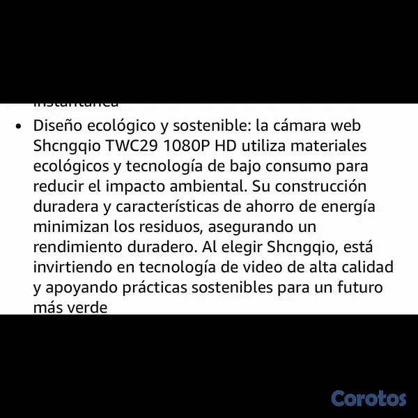 camaras y audio - Cámara Web HD 10