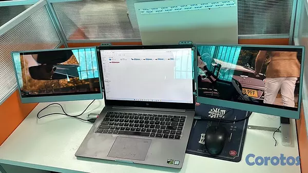 computadoras y laptops - extensor de pantallas para laptops  2