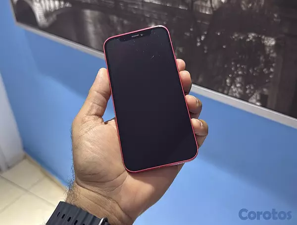 celulares y tabletas - iPhone 12 Normal 64GB Red Usado, Desi RD$ 15,800 N 2
