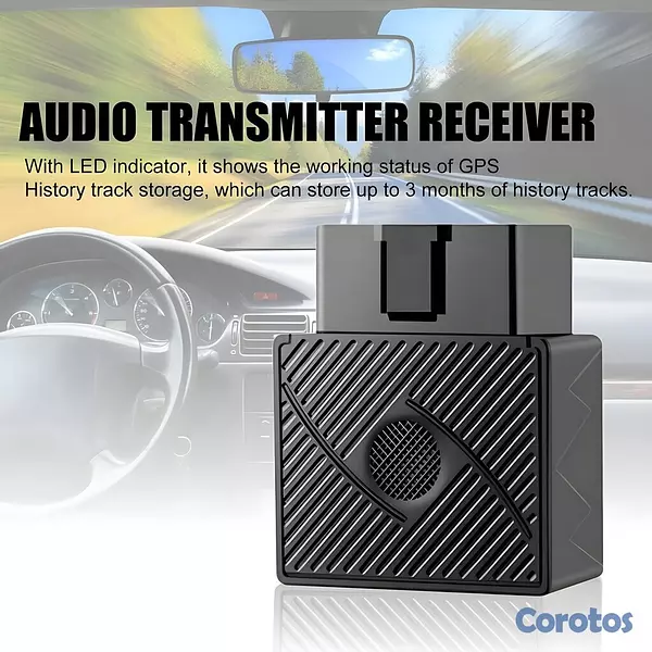accesorios para vehiculos - 📡 Rastreador GPS OBDII para Vehículos - No requier 4